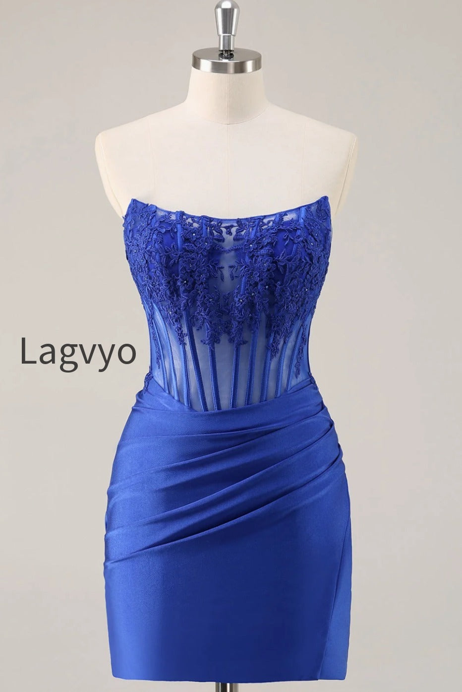pink-strapless-bodycon-corset-short-homecoming-dress-with-lace