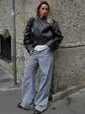 top-model-jean-navy-stripe