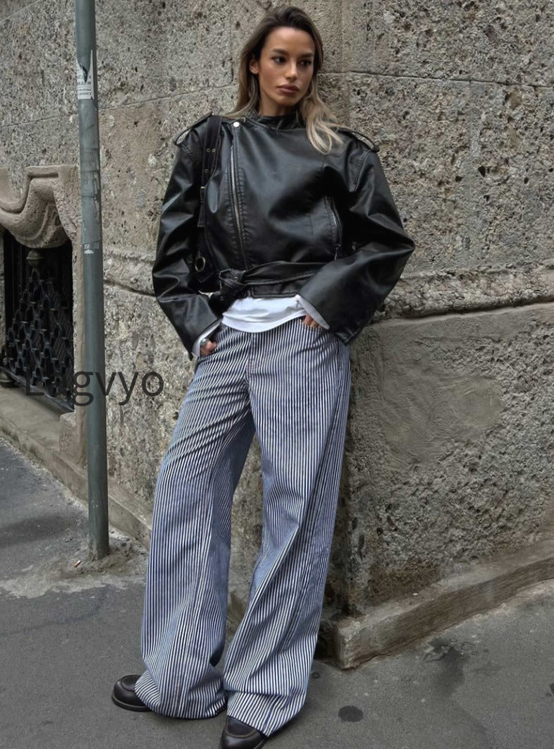 top-model-jean-navy-stripe