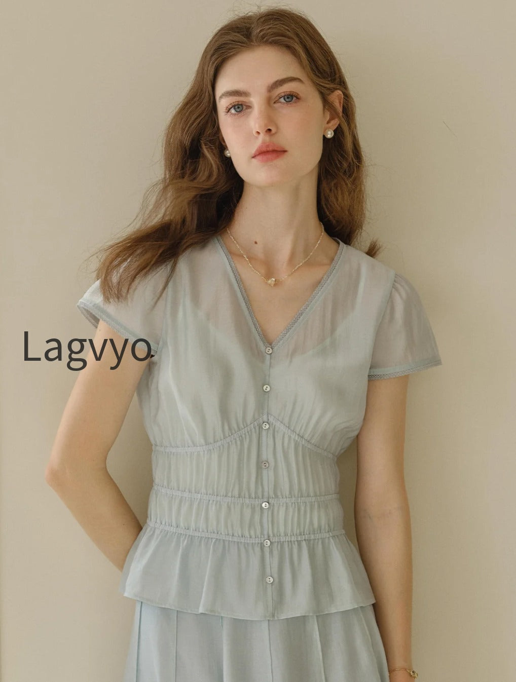 bella-v-neck-smocking-blouse