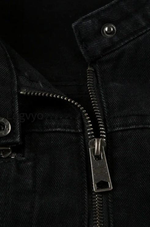 db-double-zipper-denim-cargo-jacket