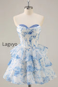 white-and-blue-floral-sweetheart-corset-short-homecoming-dress-with-ruffles