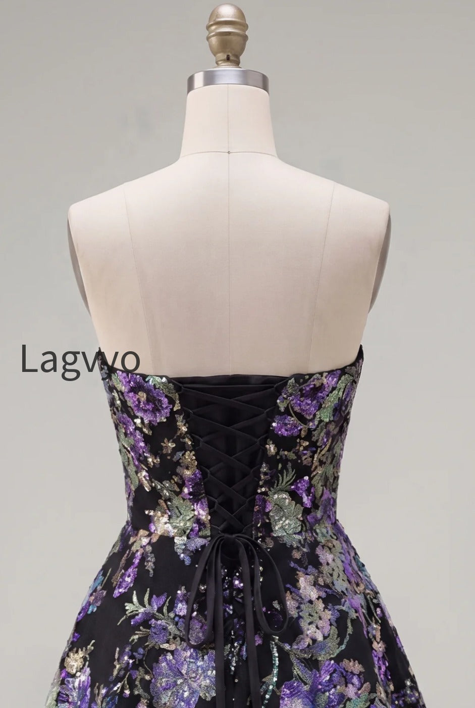 sparkly-pink-floral-beaded-a-line-short-strapless-homecoming-dress