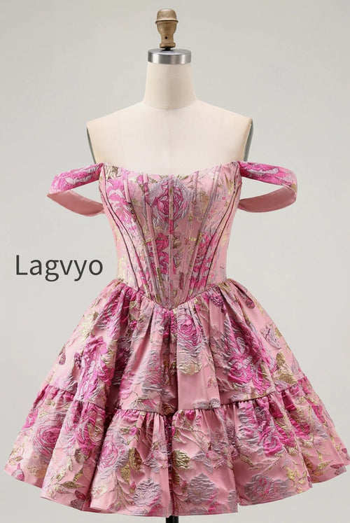 blush-corset-a-line-fluffy-short-homecoming-dress