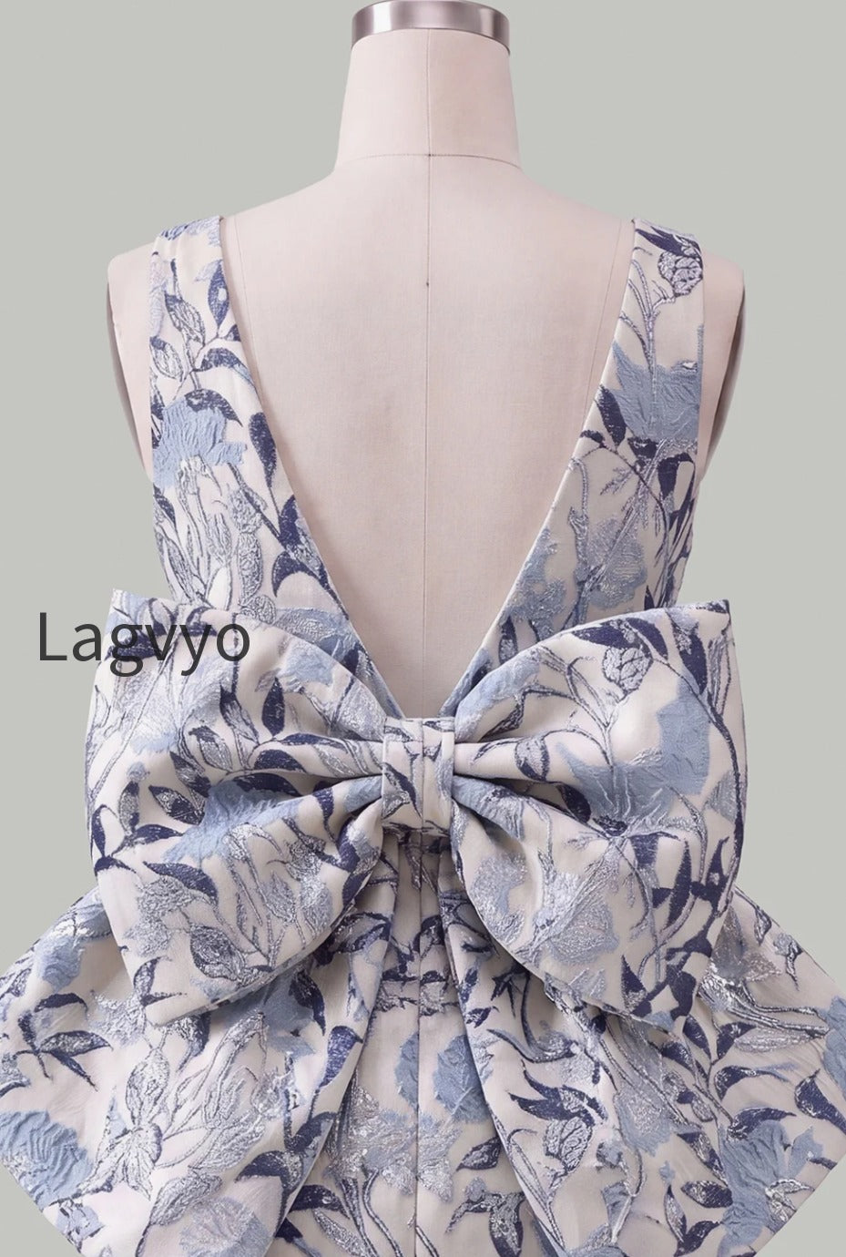 floral-pink-green-tight-boat-neck-short-homecoming-dress-with-bow