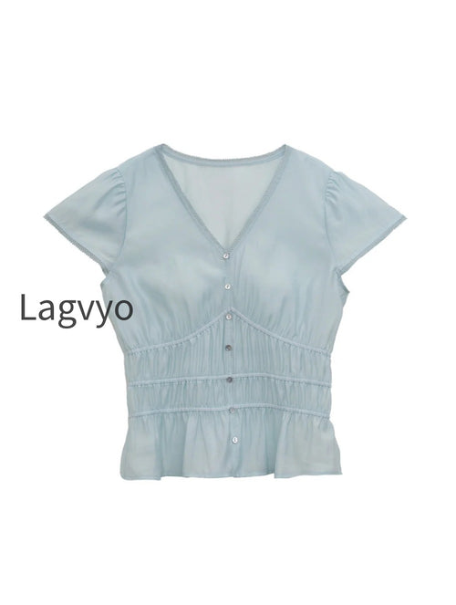 bella-v-neck-smocking-blouse