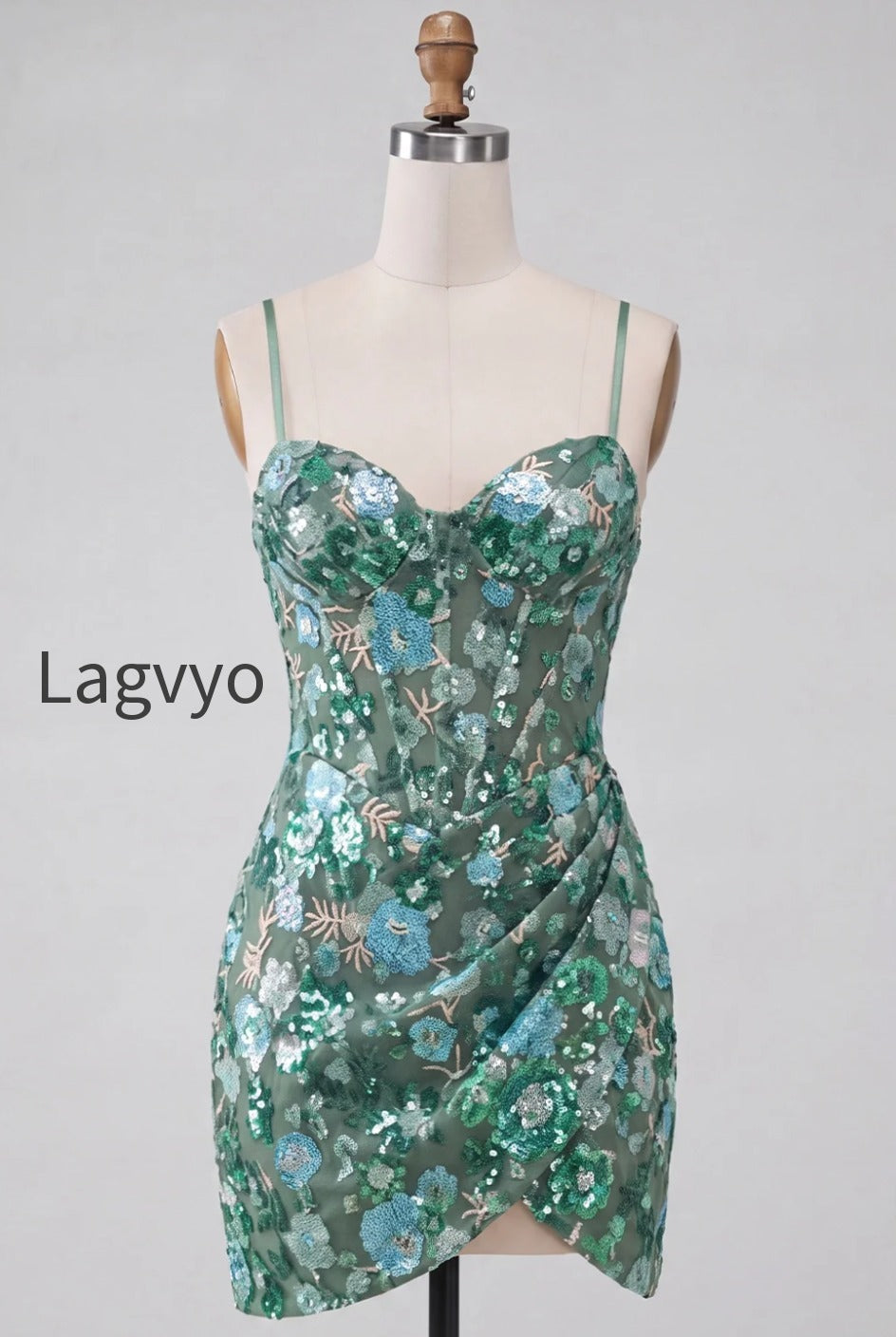 sparkly-floral-pink-sequin-corset-tight-short-homecoming-dress