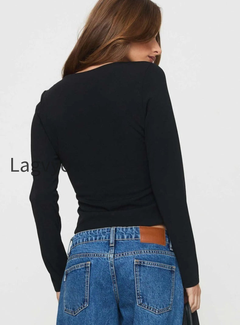 aeva-long-sleeve-plunge-top-black